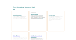 Desktop Screenshot of math.serpmedia.org