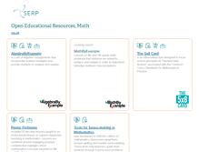 Tablet Screenshot of math.serpmedia.org